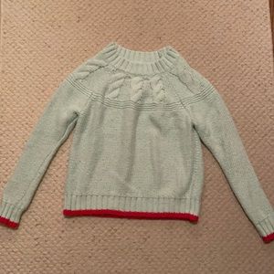 Aerie Knit Turquoise Sweater